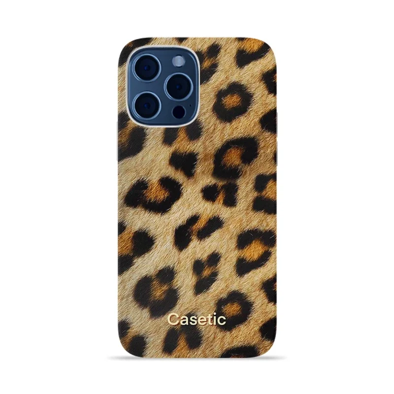 

Fashion Leopard Phone Case For iPhone 12 11 13 Pro Max XR XS Max X 7 8 Plus 13 Shockproof Anti-fall Back Matte Cover