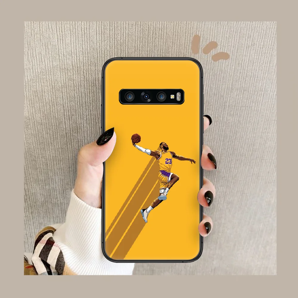 

LeBron James Phone Case Cover Hull For Samsung Galaxy S 6 7 8 9 10 e 20 edge uitra Note 8 9 10 plus black Shell Trend Prime 3D