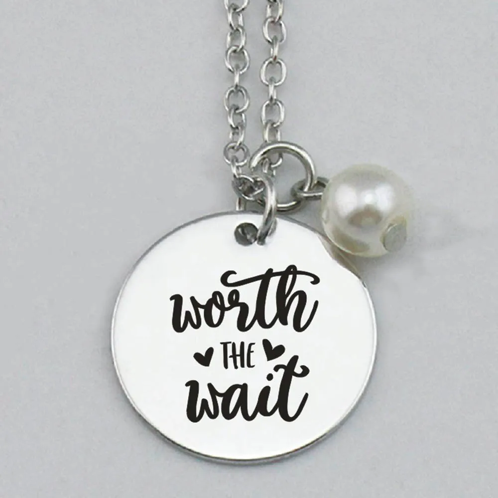 Стоить подождать ожерелье религиозное медали выгравированы медь очарование