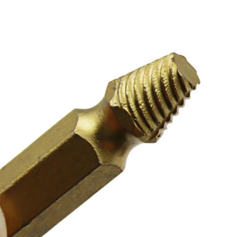 

4pcs Screw extractor High-speed Steel S2 Double-headed Drill Bits Guide Set