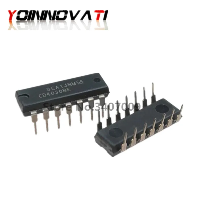 10 шт./лот CD4030BE CD4030B DIP16 CD4030 логический Quad эксклюзивный | Строительство и ремонт