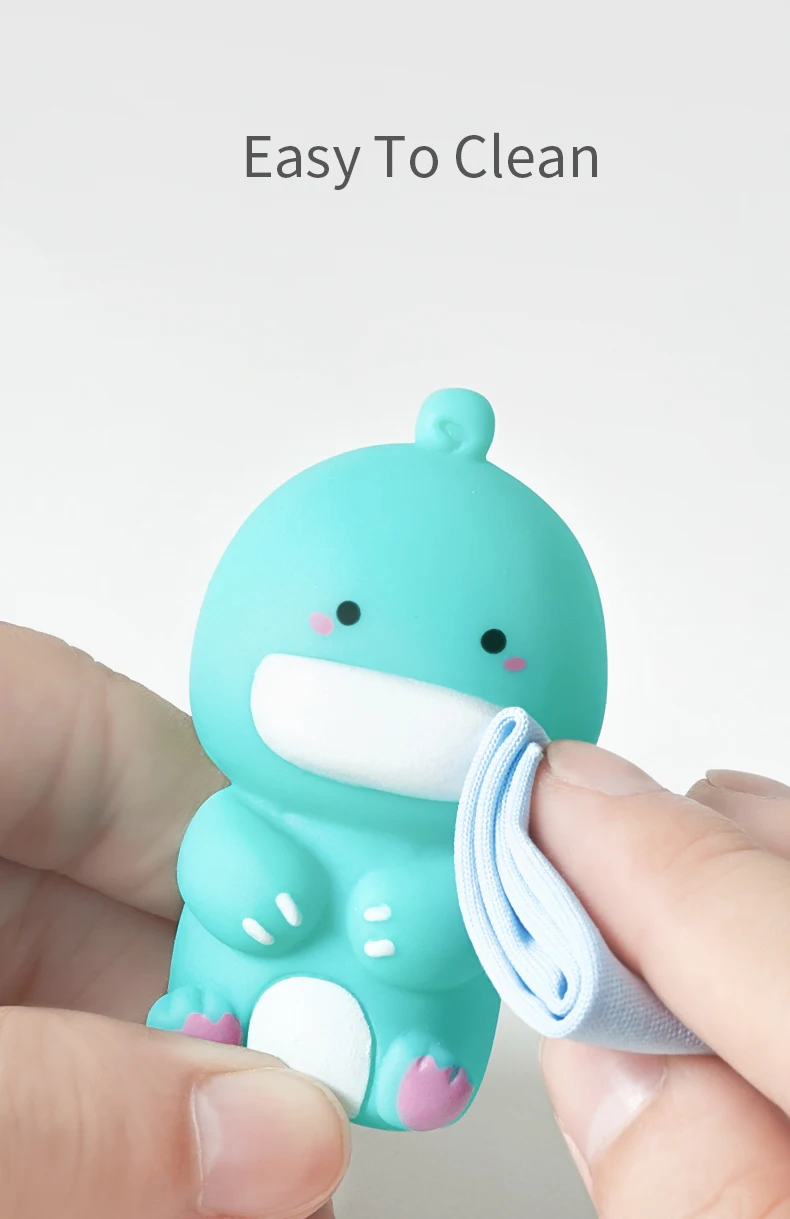 BabyGo 5 шт. Детские интерактивные пальчиковые куклы Мягкие Резиновые Милые Мультяшные динозавры, игрушки для мальчиков и девочек, пальчиковые куклы