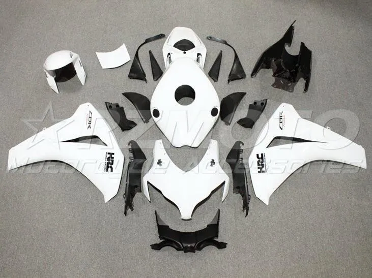 

Injection Molding New ABS Whole Fairings Kit Fit for HONDA CBR1000RR 2008 2009 2010 2011 08 09 10 11 CBR1000 White glossy