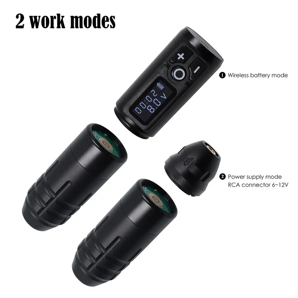 Новая портативная беспроводная тату-машинка немецкий двигатель низкая вибрация