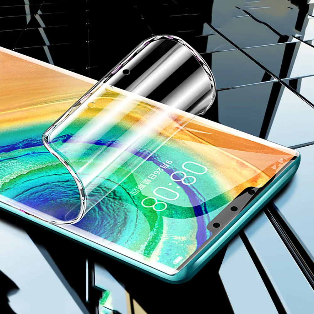 Защита для экрана Гидрогелевая пленка Huawei Honor Note 8 10 Note8 Note10 8X V8 Enjoy Max 8xMax защитная |