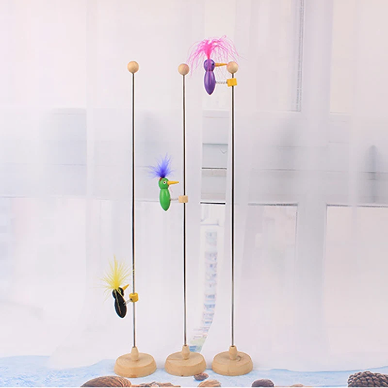 Random Color Wood Kits Woodpecker Educational Toys 4 Kinds Funny Cute High Quality Safety Environmental Protection Gravity Toys