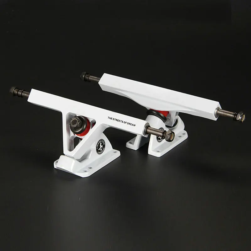 

7inch Slide Bracket Square Longboard Trucks Skateboard Bridge Black White Blue Skateboard Trucks Dropshipping