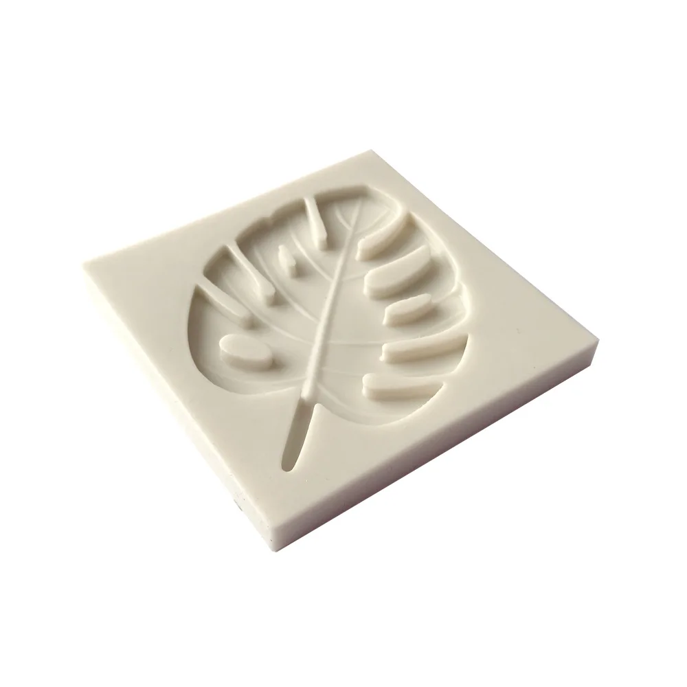 Epoxxy Смола полимерные формы Гавайский лист силиконовая помадка торт дизайнер