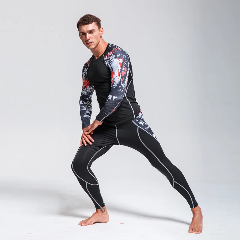 Лыжный комплект нижнего белья компрессионное термобелье базовый слой