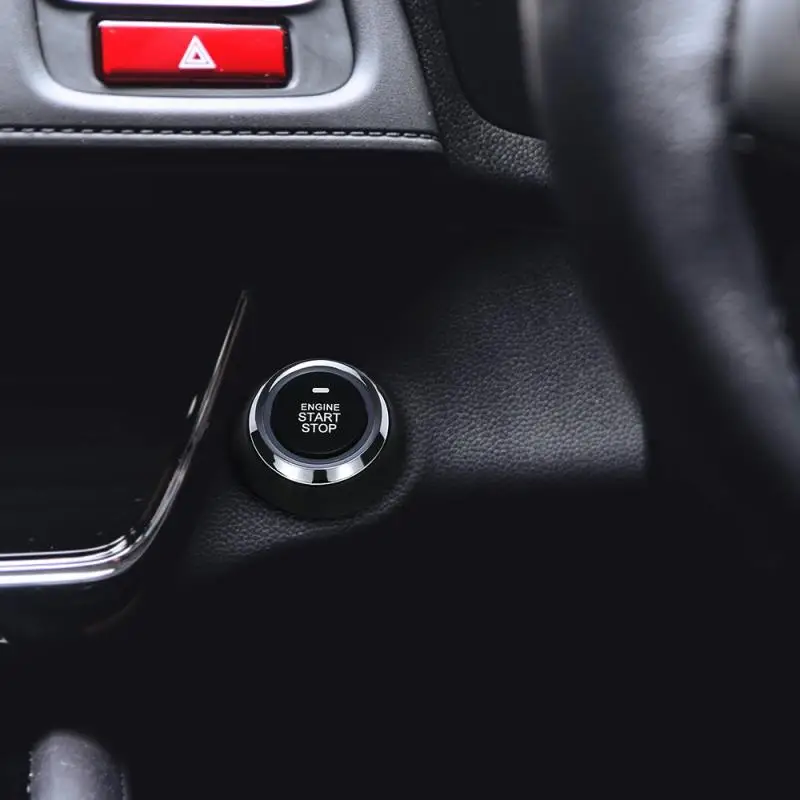 Кнопка запуска и остановки автомобиля кнопка включения двигателя автомобильная