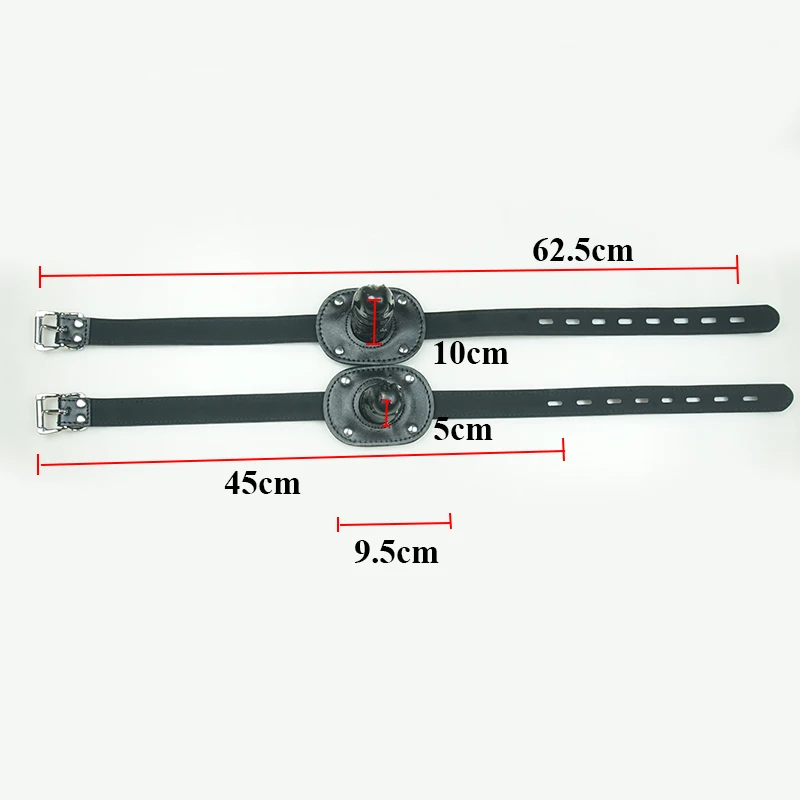 Ремешок для фаллоимитатора рот/член/пенис/кляп силиконовый Бандажное снаряжение