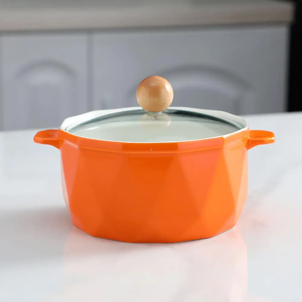 Керамическая миска большой емкости керамическая для выпечки макаронных изделий