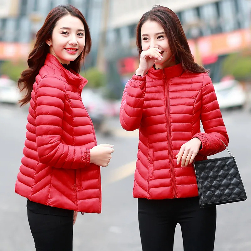 Женский пуховик большого размера 6XL новинка короткие тонкие женские зимние