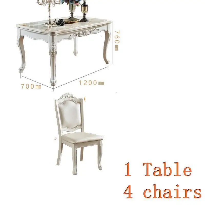 Masa Sandalye Sala De Jantar Esstisch Tafel Redonda Eettafel Tisch обеденный набор европейский стол