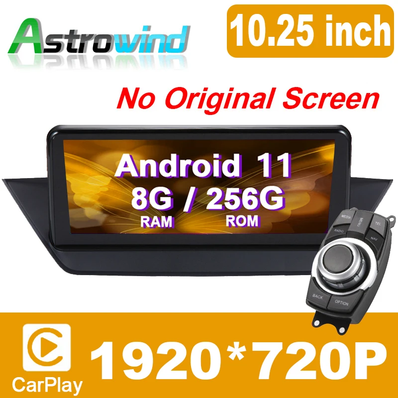 

10.25" / 12.5" 8G RAM Android 11 System Car GPS Navigation Media Stereo Radio ForBMW X1 E84, no original screen, offer idrive