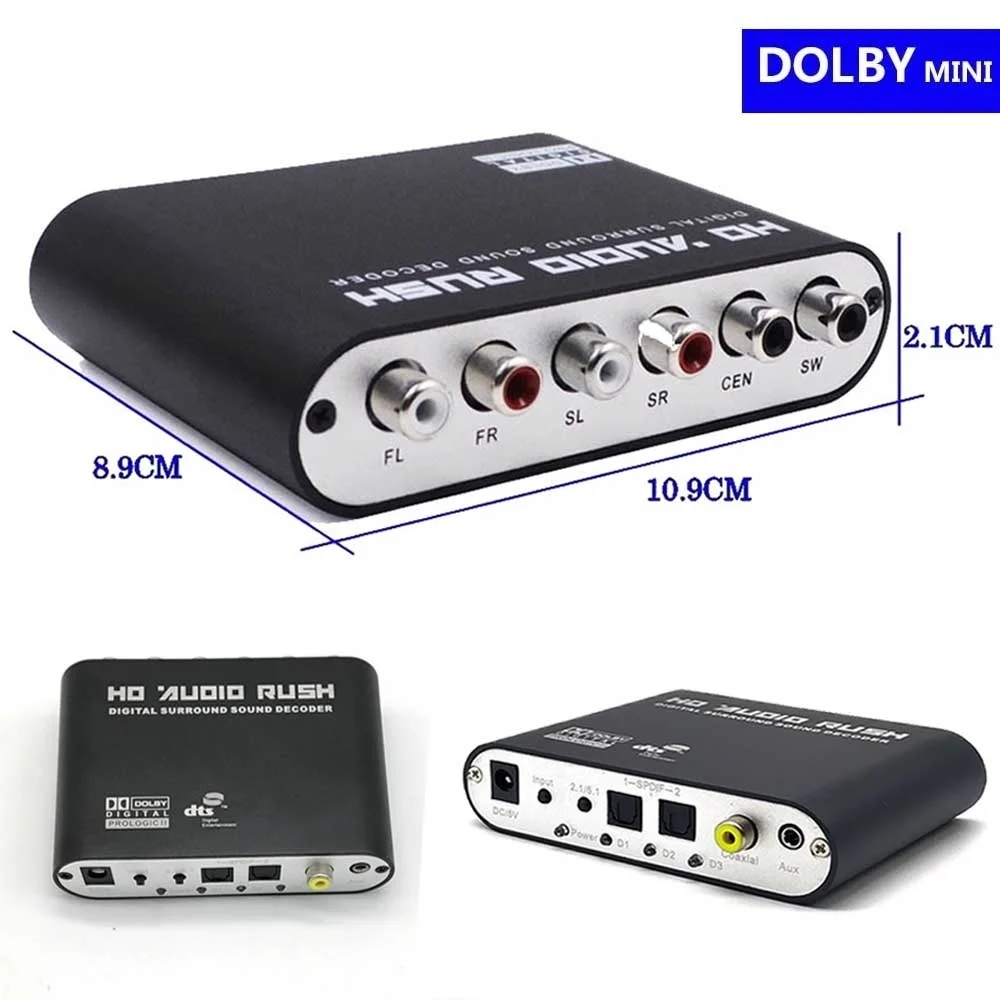 Мини высококачественный цифровой оптический аудио конвертер коаксиальный Toslink