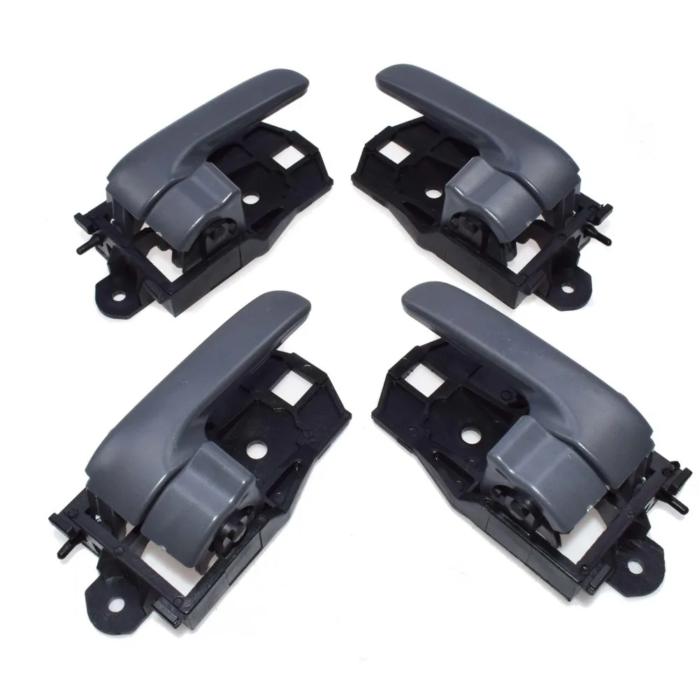 ISANCE 4 шт. серо серая внутренняя дверная ручка передняя задняя правая для Toyota Camry 1997