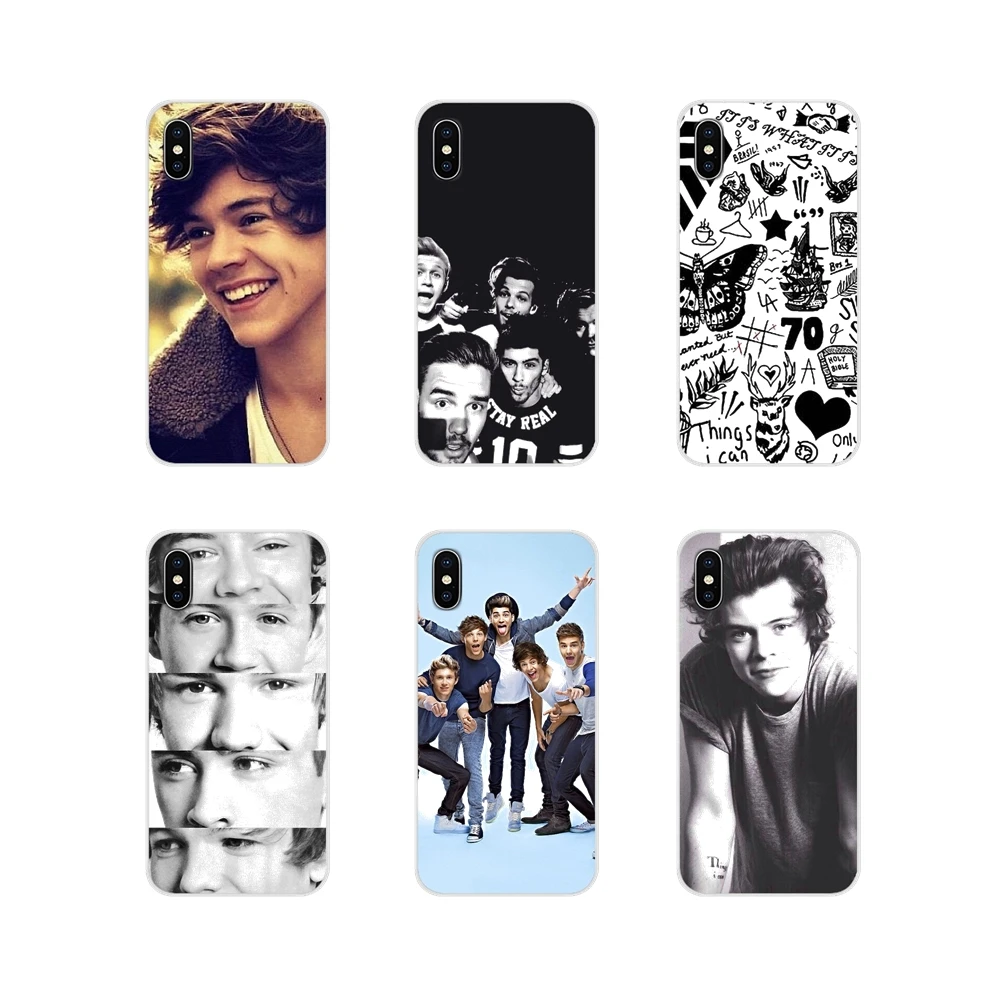 One Direction 1D цветочный логотип с принтом музыкальной группы TPU чехол для Huawei G7 G8 P7 P8 P9