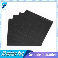 5pcs prusa i3 mk3 mk52 sheet heat bed platform 3d printer buildplate black sticker sheet for prusa i3 mk3 heat bed voron sw