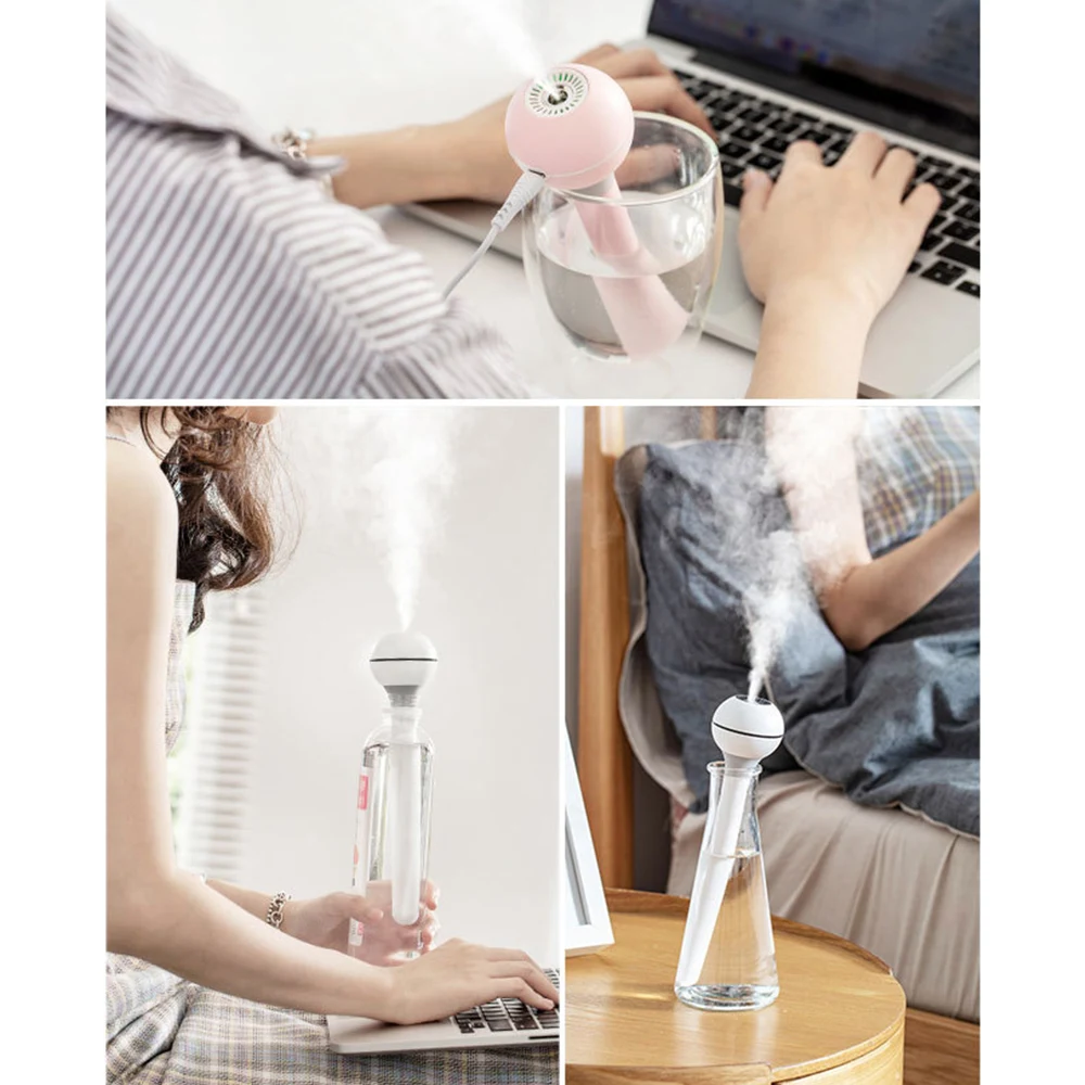 USB портативный увлажнитель воздуха Алмазный флакон Арома диффузор тумана для