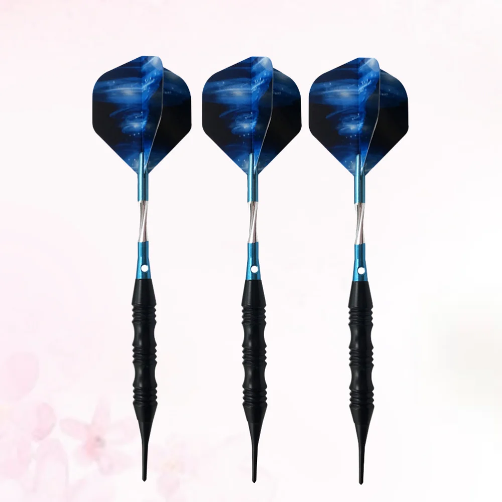 

3psc Match Darts Portable Needle Tipped Darts Drop-resistant Aluminum Rod Flights Darts For Sports Events With Storage Case