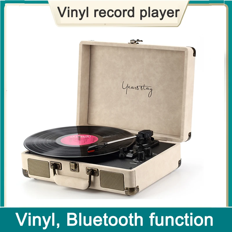 

Проигрыватель виниловых пластинок с Bluetooth 5,0 33 45 78 об/мин