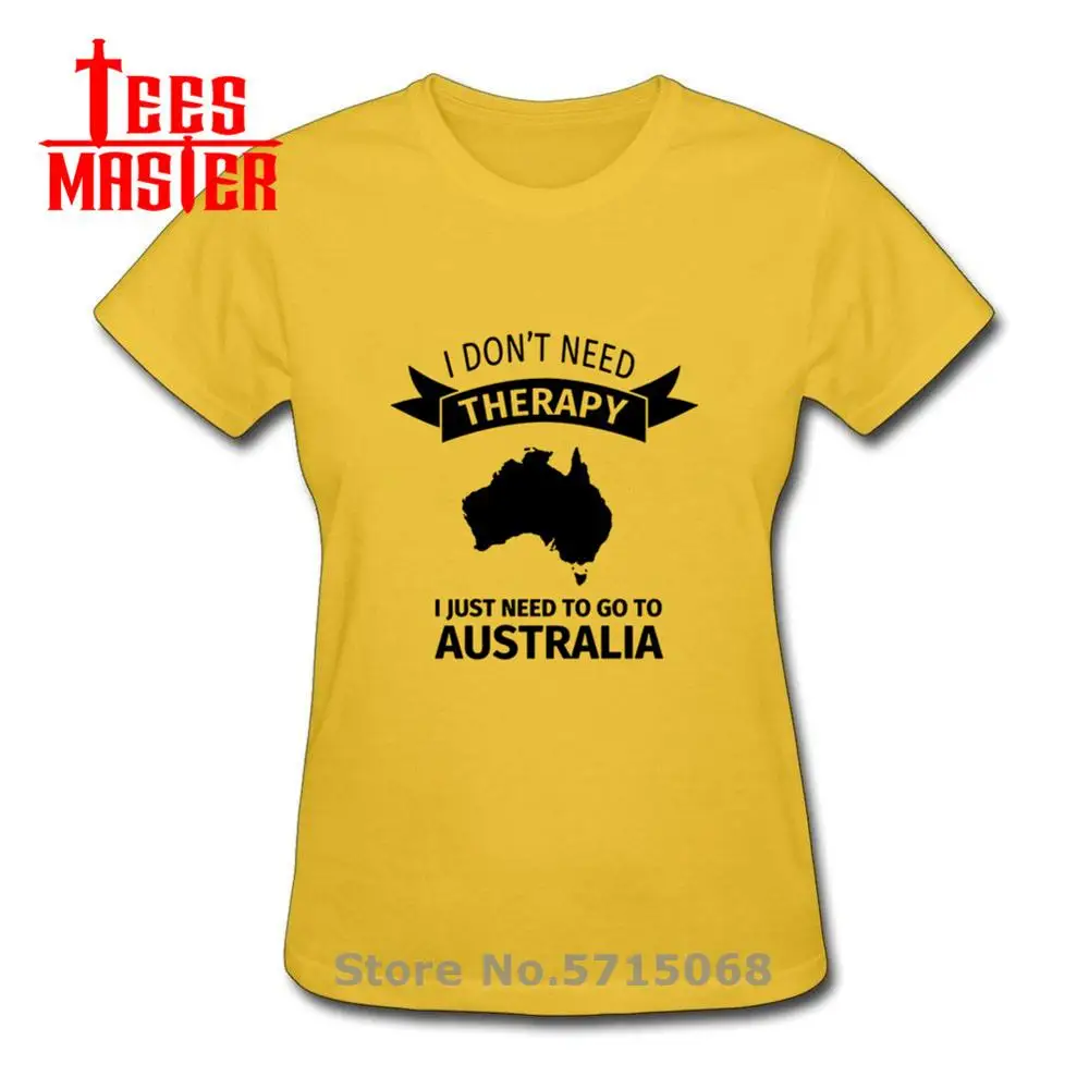 Забавные футболки Я не нуждаюсь в терапии мне просто нужно пойти Австралию