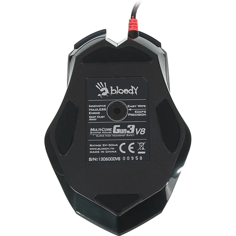 Мышь A4 Bloody V8 черный оптическая (3200dpi) USB игровая (8but) | Компьютеры и офис