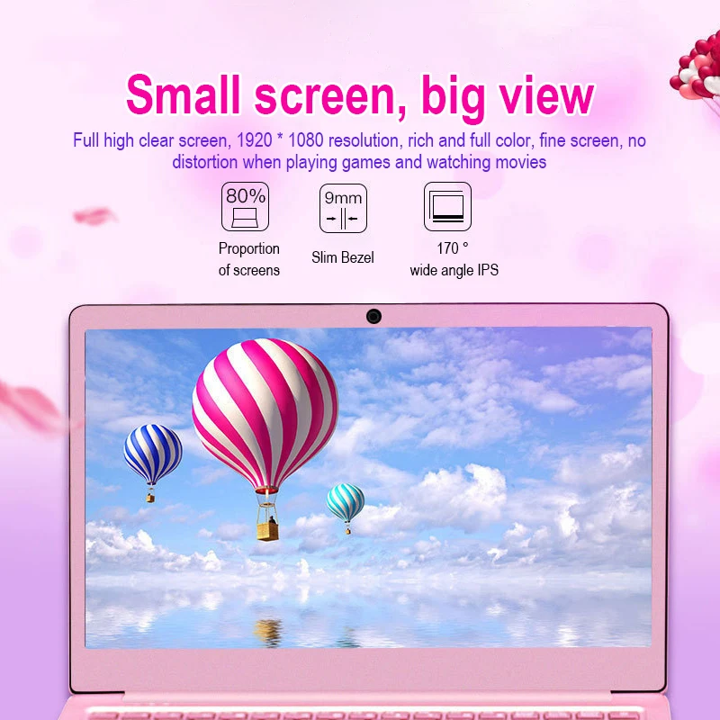Ноутбук 14 0 дюймов HD экран 1080P Intel Celeron N4100 ОЗУ 8 Гб|Клавиатуры| |