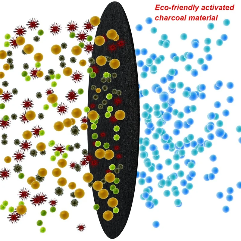 Модные утолщенные фильтры для компостного ящика 6 шт. в упаковке сменные с