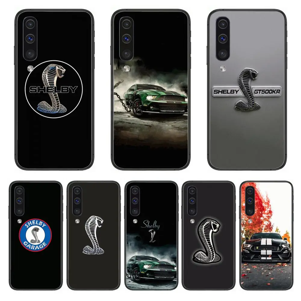 

Case Cobra sports car RS Phone Case Hull For Samsung Galaxy A 3 5 6 7 8 9 E 2018 Plus 2017 E S Black Shell Art Cell Cover TPU
