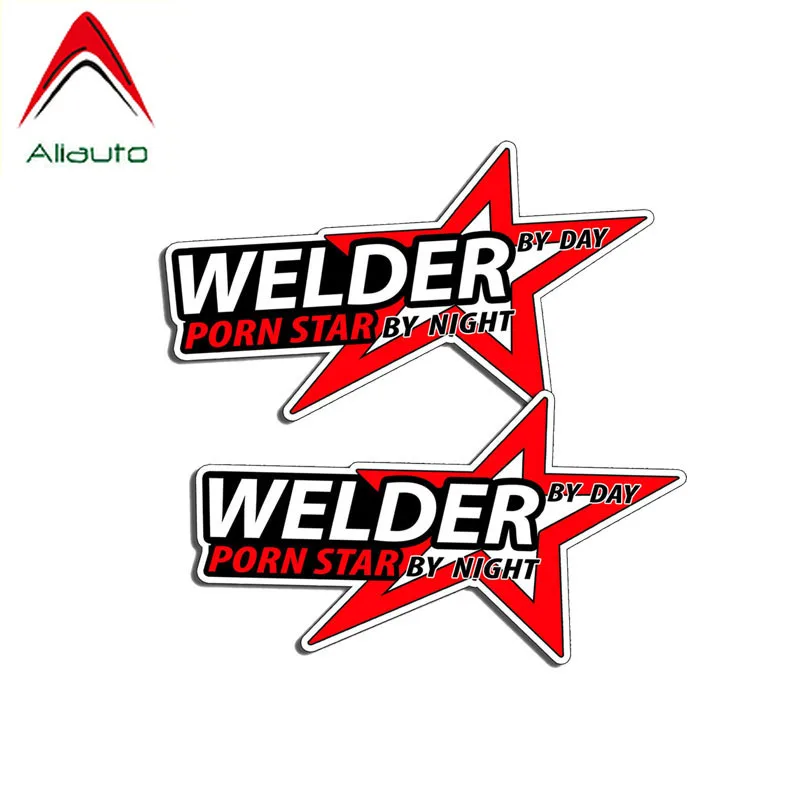 Aliauto 2 х персональные автомобильные наклейки сварщик по дню порно звезда чехол с