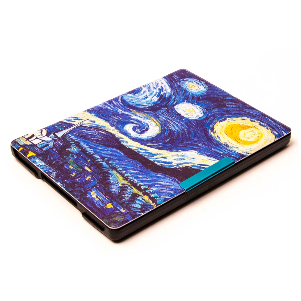 Тонкий кожаный чехол для kobo aura h2o 6,8 ereader smart cover для Kobo aura h2o 6,8 дюймов ereader capa
