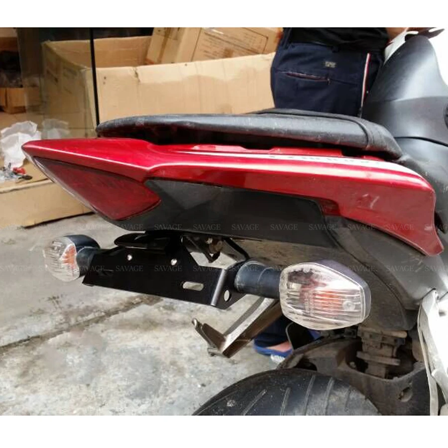 

For HONDA CB1000R 2010-2015 2011 2012 2013 2014 Motorcycle Modification Accessories License Plate Holder LED Light Tail Bracket