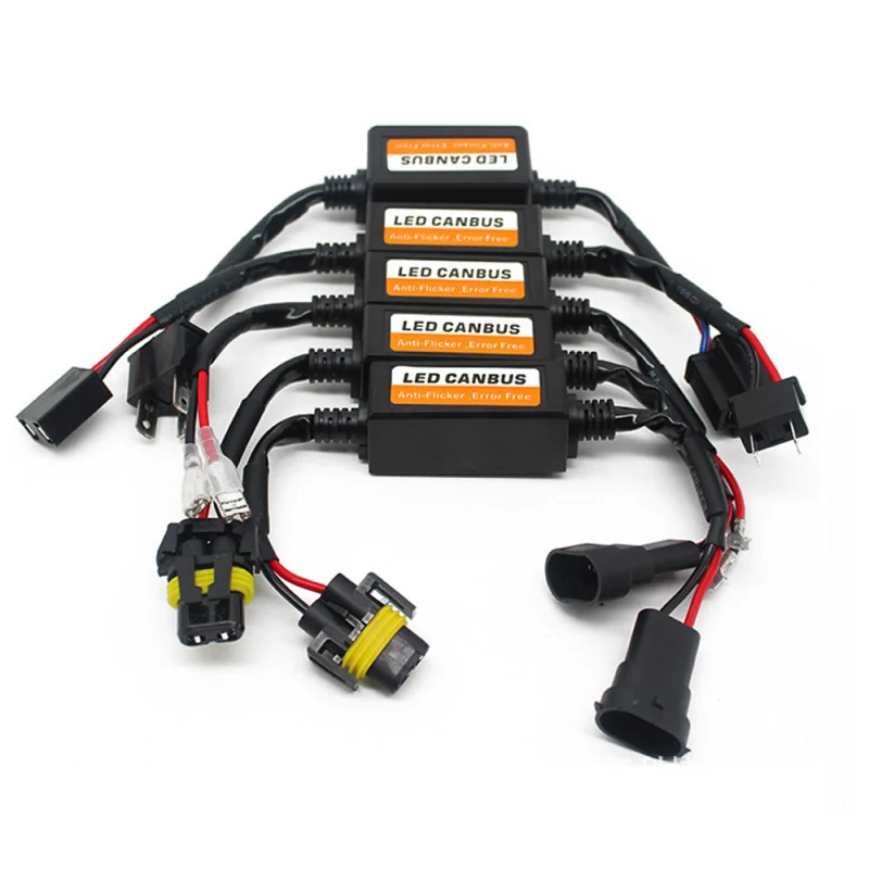

Auto LED Canbus Load Resistor 9-16V Error Free Warning Canceler For H13 Led Headlight Kit