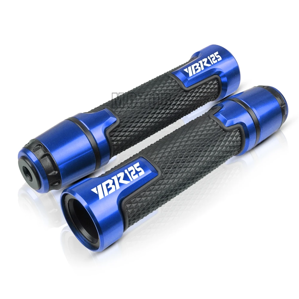 Универсальные алюминиевые резиновые ручки для мотоциклов Yamaha YBR125 2005-2014 YBR 125 7/8