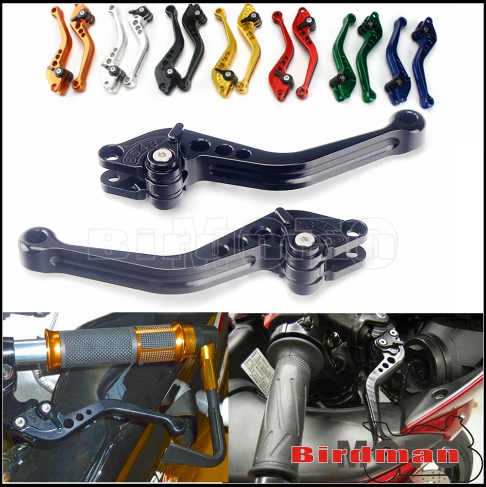 

CNC Алюминий ручка тормоза мотоцикла тормозной рычаг универсальный мотоцикл модификация рычаг сцепления 6 позиций Регулируемый барабан тор...