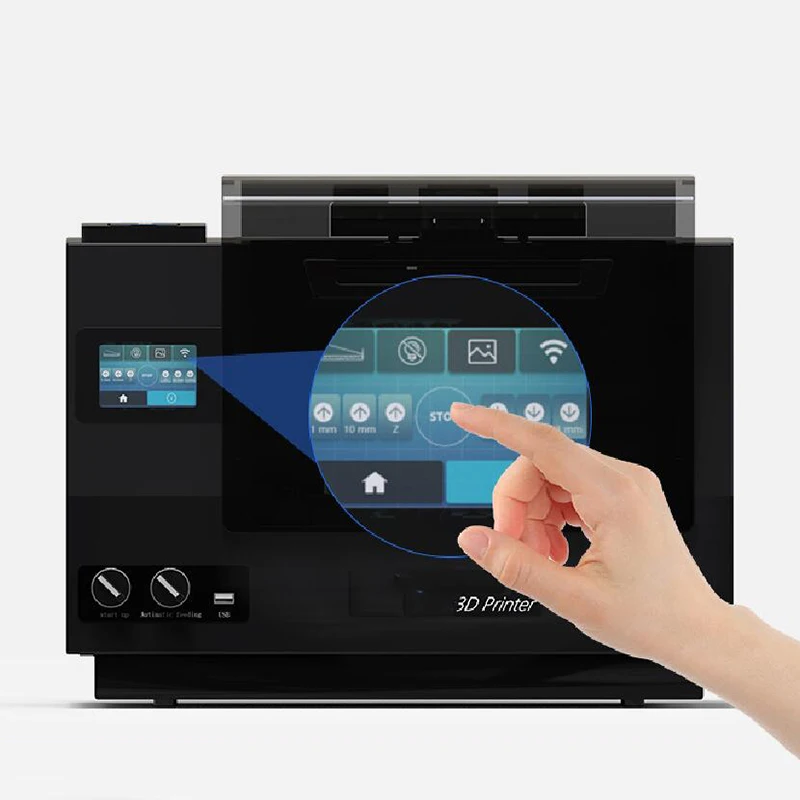 3D принтер с ЖК экраном 10 1 дюйма большой Строительный Размер DLP/SLA для ювелирных