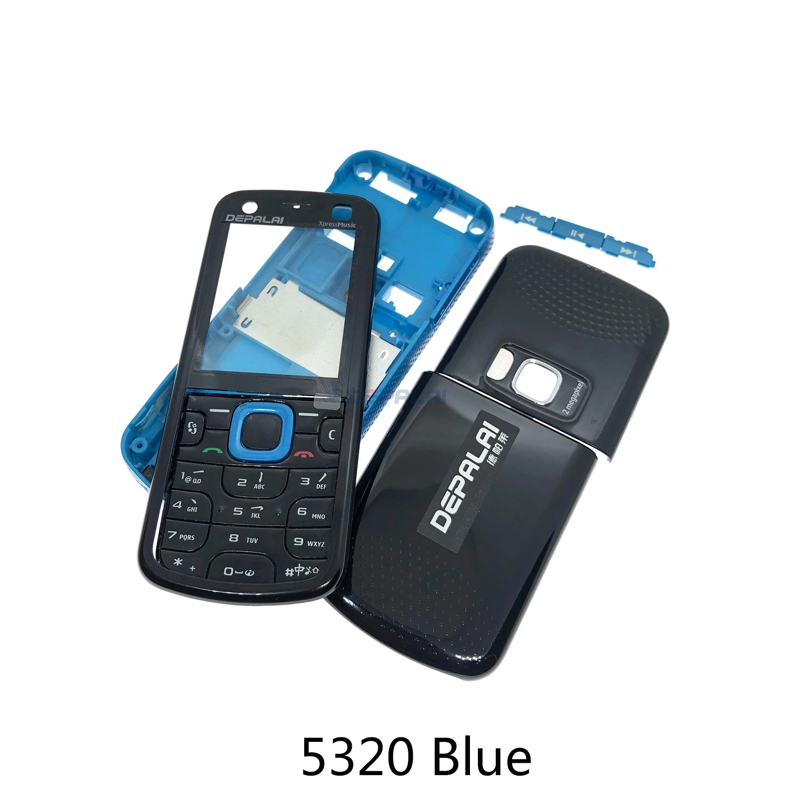 Для Nokia c5 00 5130 5530 5320 Корпус Передняя Лицевая панель рамка чехол + задняя