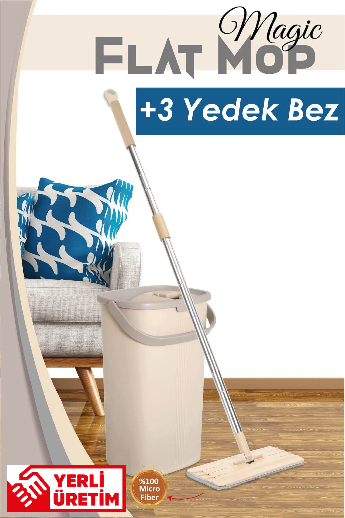 

Magic Flat (Tablet) Mop Set