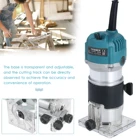 800 Вт Электрический триммер, деревообрабатывающий Фрезерный резак, Гравировальный долбежный станок, ручная резьба, деревообрабатывающая машина, дерево роутер