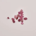70 шт.лот 3 мм 5 мм натуральный розовый турмалин щебень натуральный камень оптовая продажа ювелирных изделий Diy аксессуары ремесла JA0245