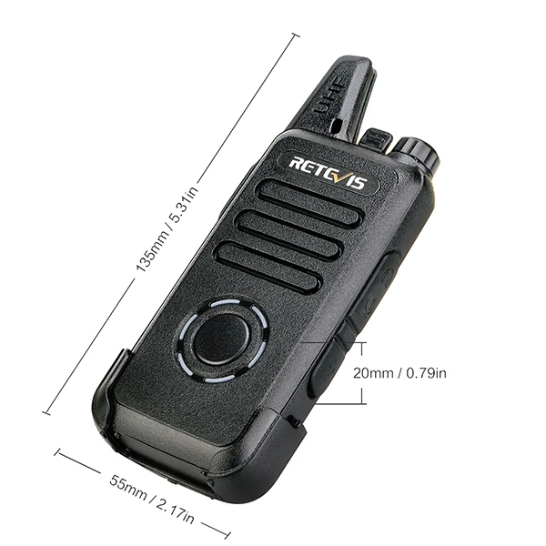4 шт. RETEVIS RT22S Handsfree Walkie Talkie RT22 обновление VOX скрытый дисплей usb зарядка двухстороннее радио приемопередатчик с наушником
