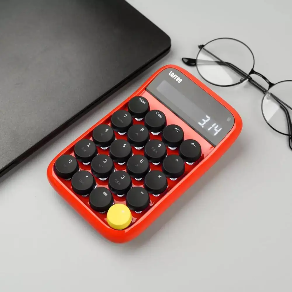 Xiaomi Lofree Bluetooth цифровая клавиатура многосистемная совместимая клавиатура с подсветкой Micro USB 800 мАч емкость умный калькулятор