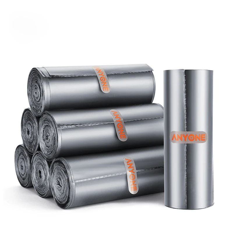 

Portable Plastic Storage Garbage Bag Roll Hanging Vest Type Plastic Bag Household Bolsa Basura Household Merchandises EF50GB