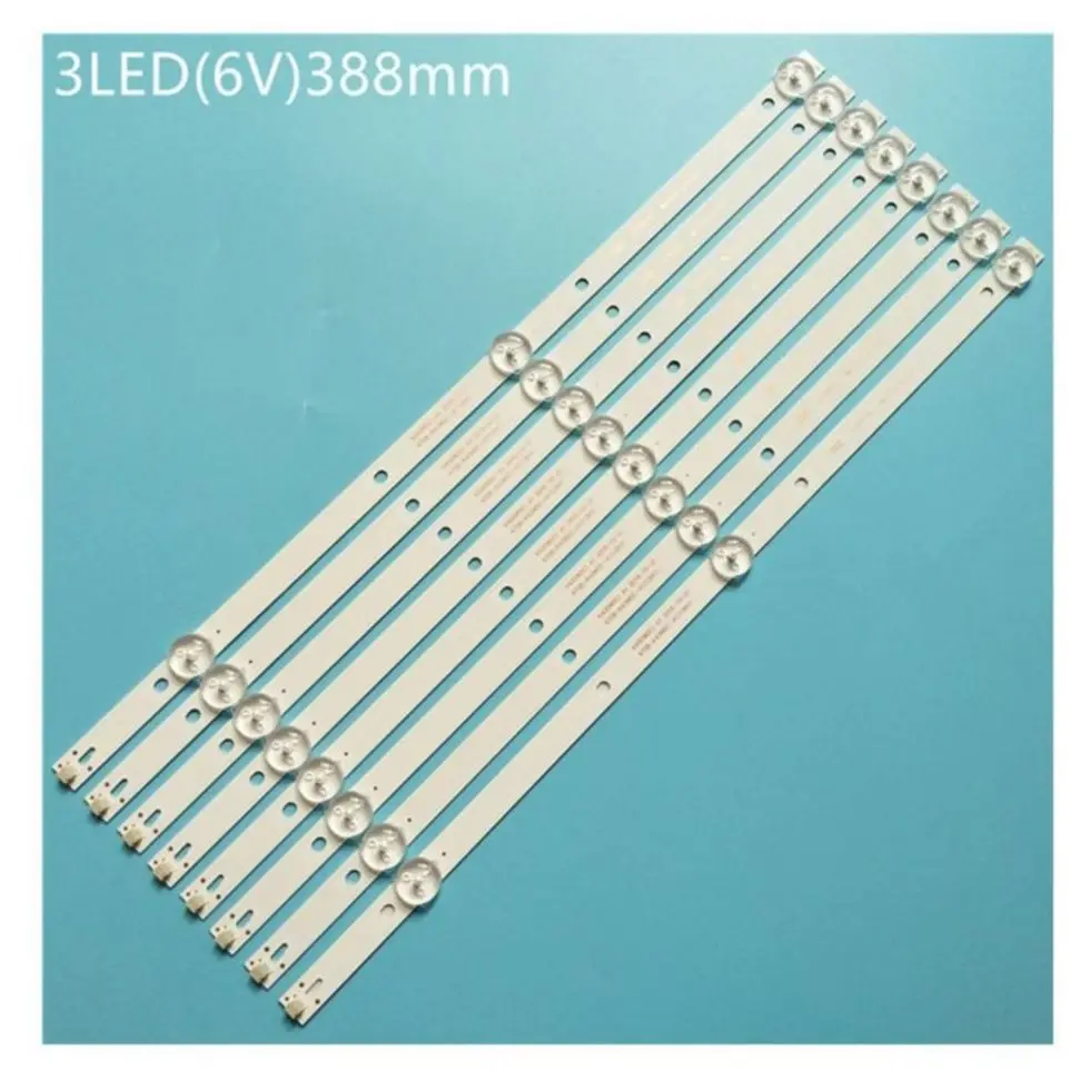 

40pcs/lot LED bar for 43PFS4012 43DL4012N L43E6800 43HFF5952 43L1600C 43BDL4012N K430WDC1 A1 A3 4708-K43WDC-A1113N11 A3113N11