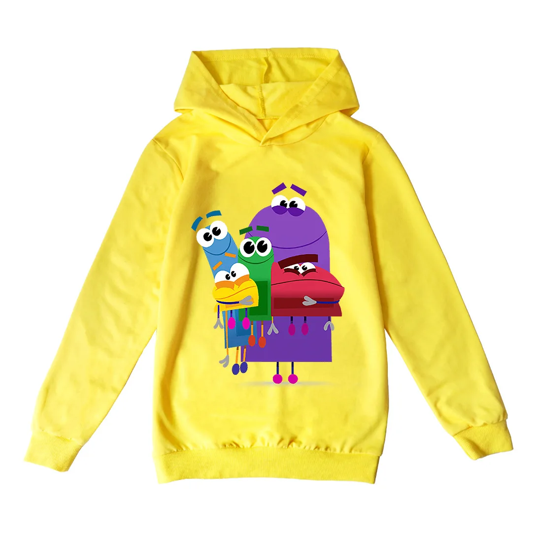 

New Children Clothes Harajuku storybots Costume Boys Hoodie Sweatshirt Kids Girl Tops Kids Clothes Girls Sweatwear