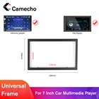 Camecho 2Din Android автомобильный мультимедийный плеер рамка Универсальный монтажный аксессуар для 7 дюймовой рамки автомобильный радиоприемник рамка аксессуар
