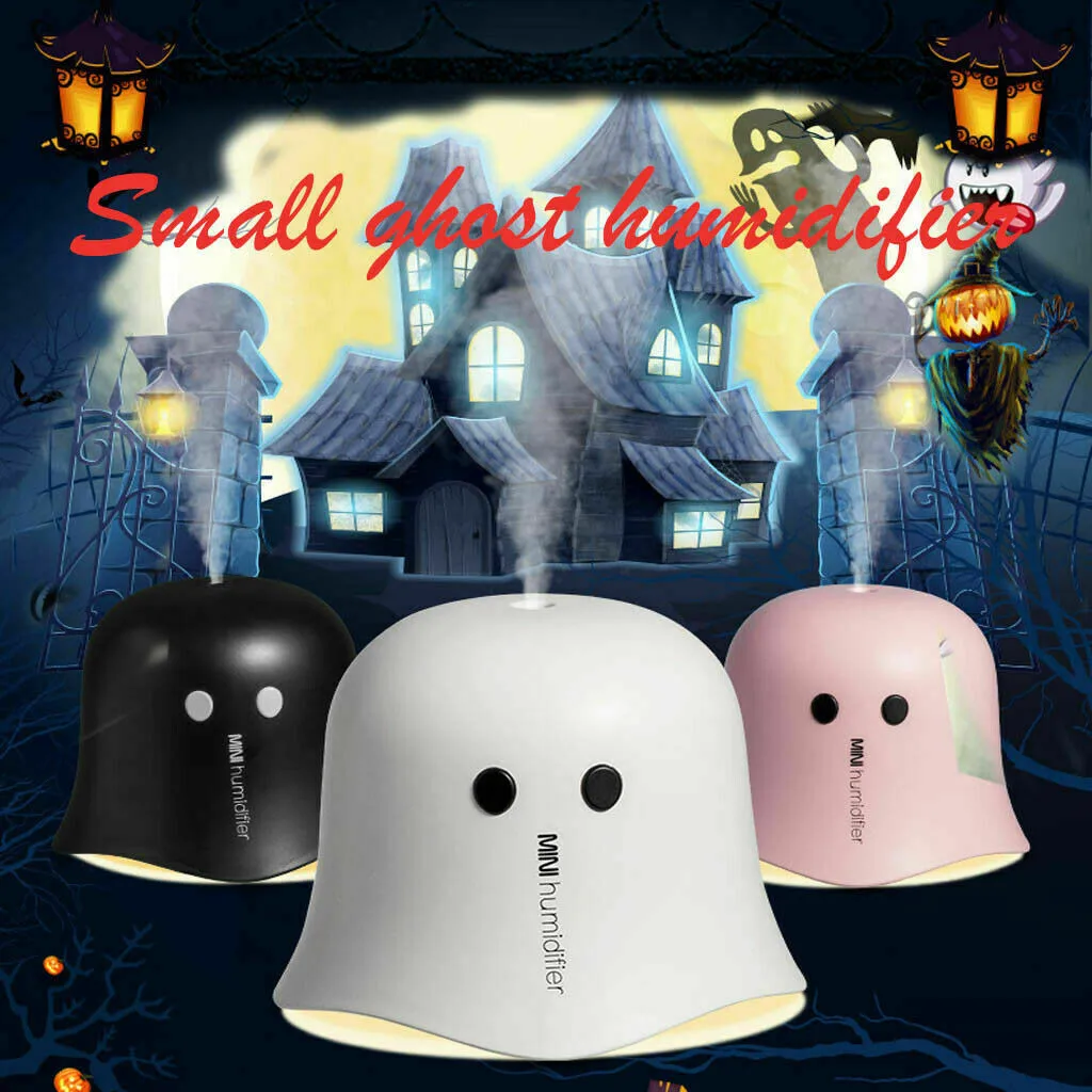 Увлажнитель воздуха на Хэллоуин для спальни офиса с USB 220 мл микрон тонкий туман