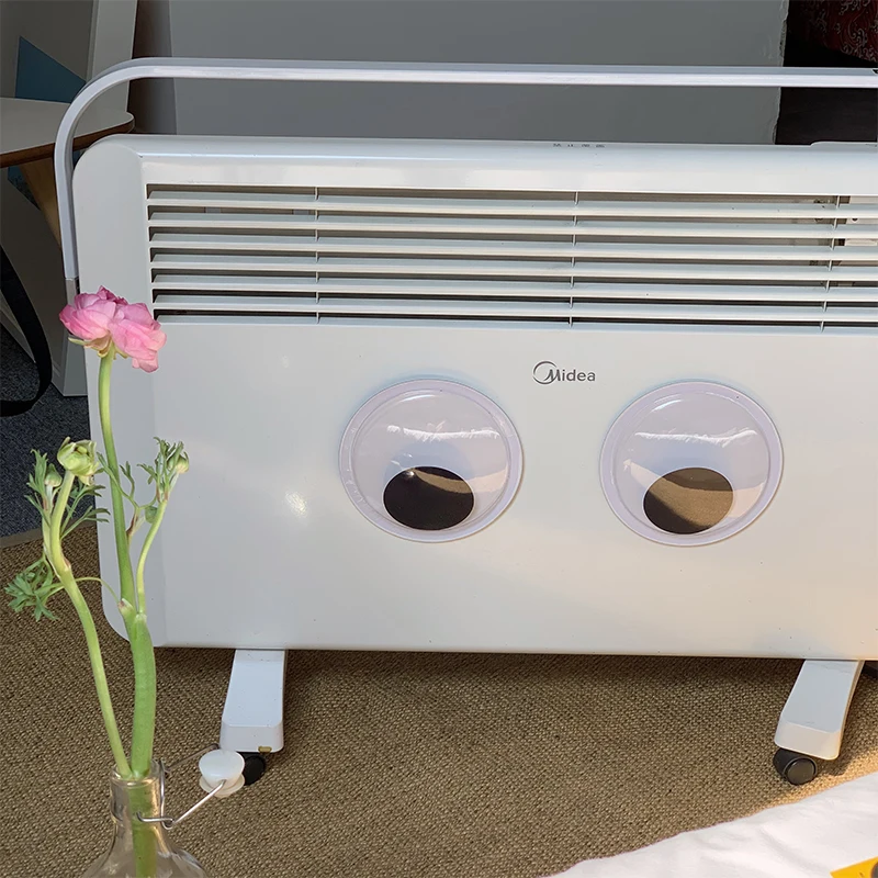 Забавные Большие зеркальные 3D наклейки домашняя дверь холодильника бытовая